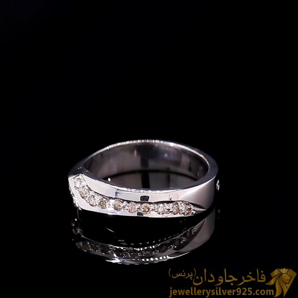 ست حلقه ازدواج الماس کد 13391619 تصویر دوم