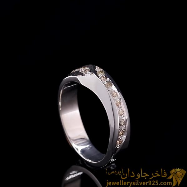 ست حلقه ازدواج الماس کد 13391619 تصویر پنجم